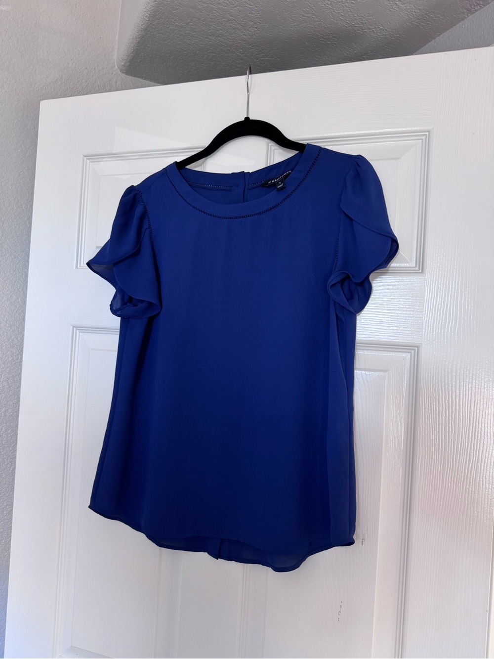 Ruffle Sleeve Blouse